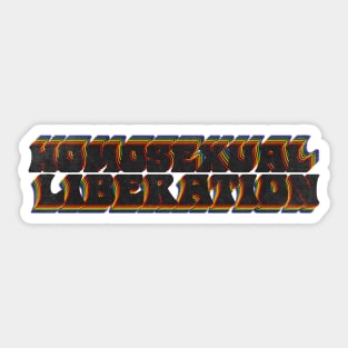 Homosexual Liberation Sticker